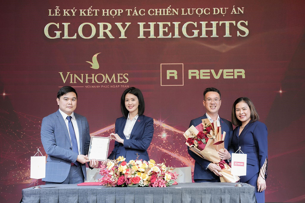 Rever hợp tác chiến lược dự án Glory Heights với Vinhomes