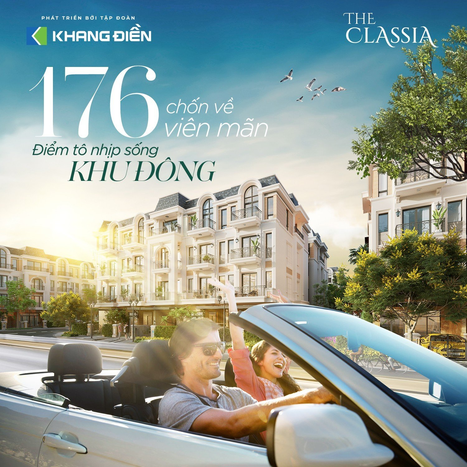 Nắm bắt cơ hội cuối cùng để sở hữu nhà tại The Classia Khang Điền